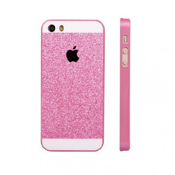 Sheer Glitter Pink For Iphone 5s on Luulla